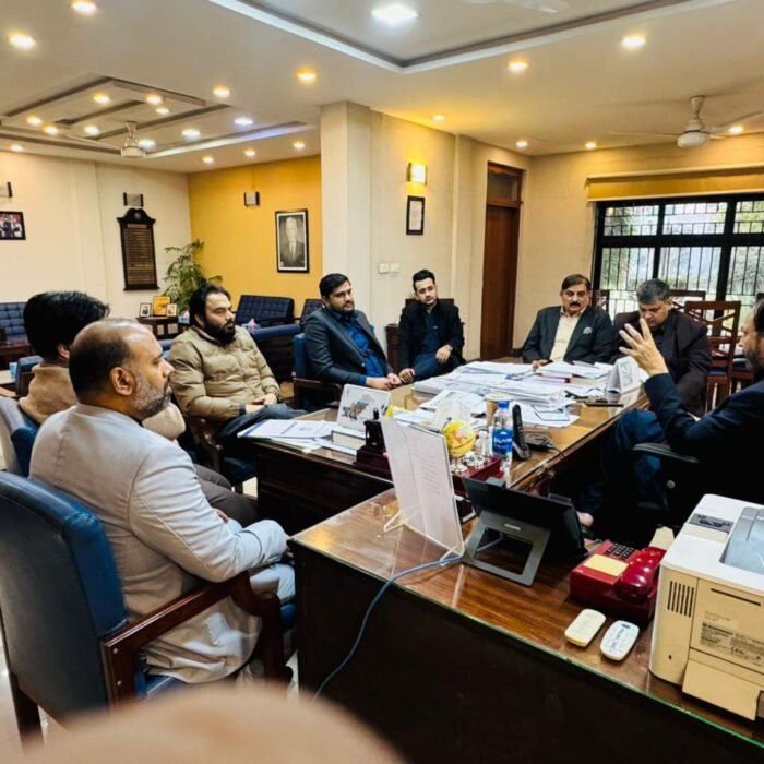 Syed Aun Shah Finalized Student Pitches for the Final Interview during the visit to UET