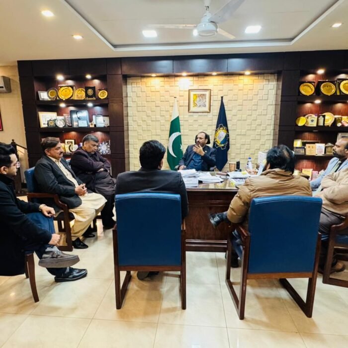 Syed Aun Shah Finalized Student Pitches for the Final Interview during the visit to UET