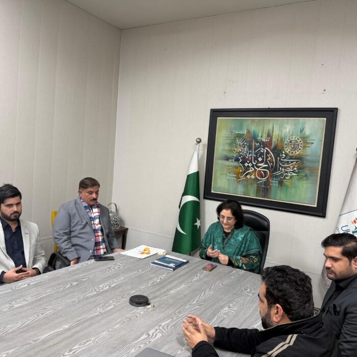 Syed Aun Shah signs agenda with VC UHE to build demo labs, training institute, and support student overseas placements