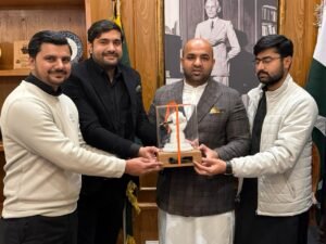 President of MSF Business Incubation Center | Aun Shah Meets Rana Sikandar Hayat